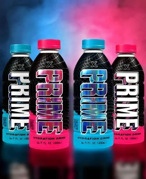 Напиток Prime Hydration Pink X Hydration Drink Limited Edition Фиолетовый 500 мл 7446 фото