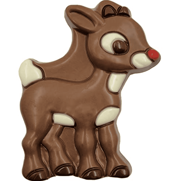 Шоколадная фигурка олень Rudolph the Red Nosed Reindeer 71г 4176 фото