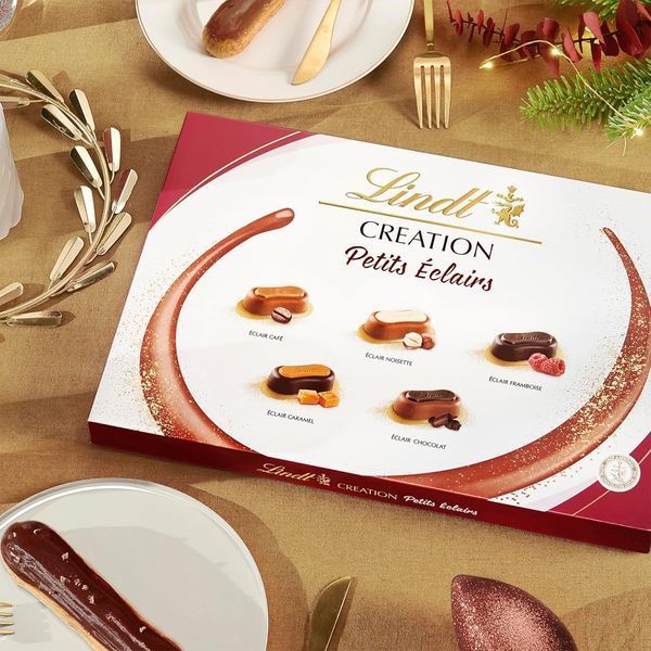 Подарочная коробка шоколадных конфет Lindt Creation Boite Petits Eclairs 384г 8022 фото