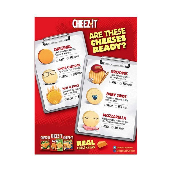 Снеки Cheez-It Baked Snack Mix Classic 297г 8932 фото
