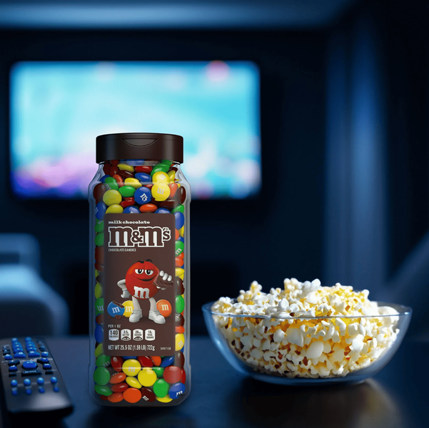 Драже M&M's Milk Chocolate Candy Bulk Jar 722г 10219 фото