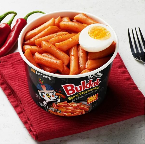 Токпокки Samyang Topokki Hot Chicken Bowl Buldak с острым соусом 185г 9769 фото