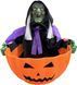 Цукерниця Halloween Кричуща відьма з червоними очима і звуком 9233 фото 1