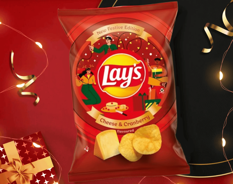 Чіпси Lay's Cheese Cranberry 130г 9629 фото