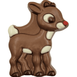 Шоколадная фигурка олень Rudolph the Red Nosed Reindeer 71г 4176 фото 2