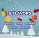 Цукерки-тростини Life Savers 5 Flavor Assorted Holiday Candy Canes 150г 9722 фото 5