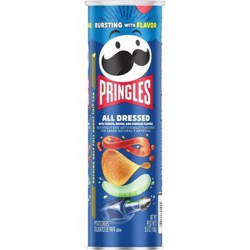 Чіпси Pringles All Dressed Potato Crisps Chips 156 г 7371 фото