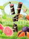 Вафельні трубочки Oreo Cocoa Crispy Roll Guava & Grapes 50г 11065 фото 4