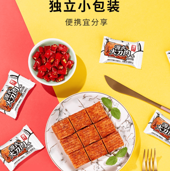 Латяо Genji Food Latiao Spicy Snack 1кг 11344 фото