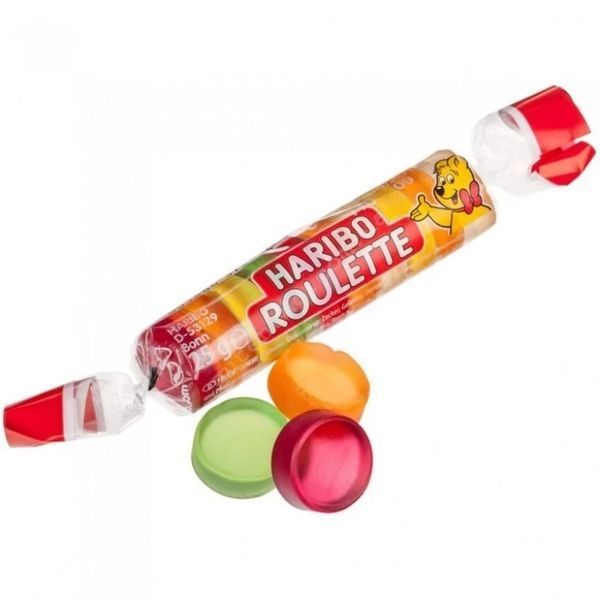 Желейні цукерки Haribo Mega Roulette 25г 6398 фото