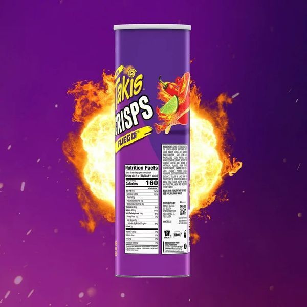 Чипсы Takis Fuego Rolls Hot Chili Pepper & Lime Flavored Spicy 155.9g 5527 фото