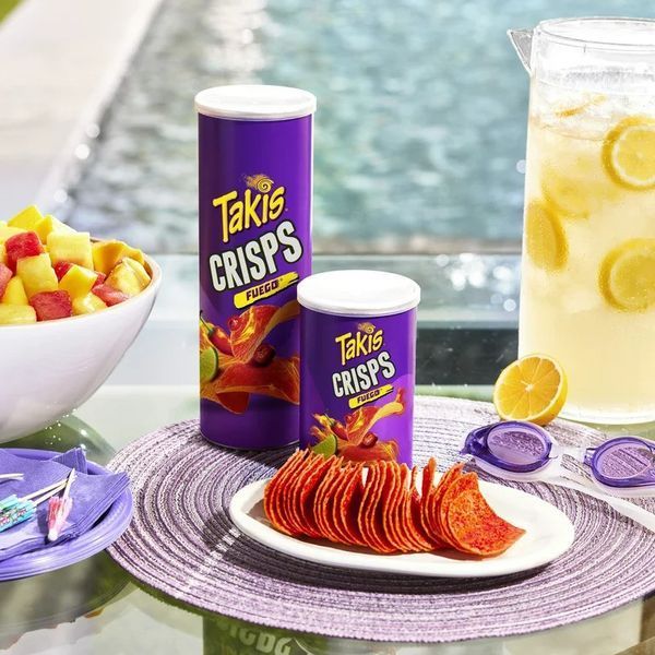 Чипсы Takis Fuego Rolls Hot Chili Pepper & Lime Flavored Spicy 155.9g 5527 фото