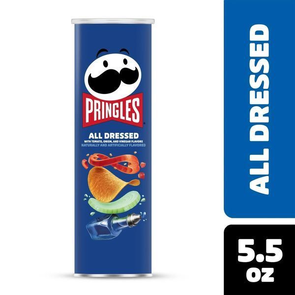 Чипсы Pringles All Dressed Potato Crisps Chips 156 г 7371 фото