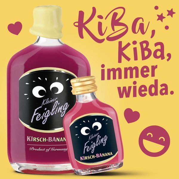 Ликер Kleiner Feigling Kirsch Banana 12 x 20мл 6708 фото