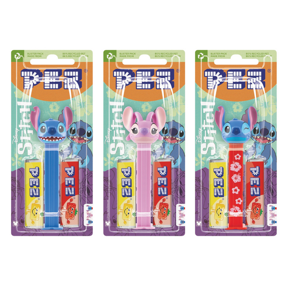 Диспенсер з цукерками Pez Lilo and Stitch Aloha Stitch 17г 8367 фото