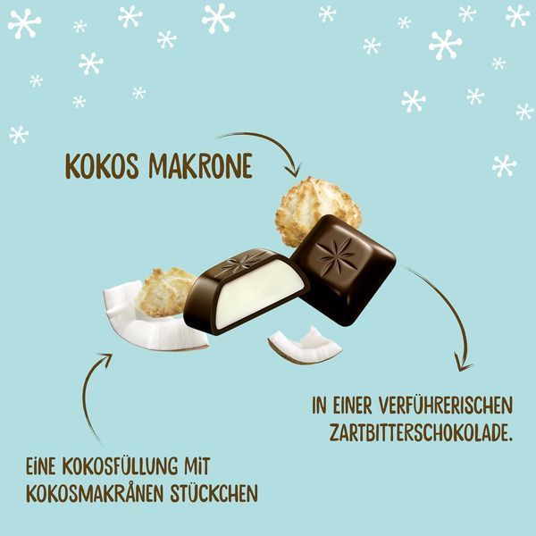 Шоколад Schogetten Winter Edition Kokos Makrone 100 г 7797 фото
