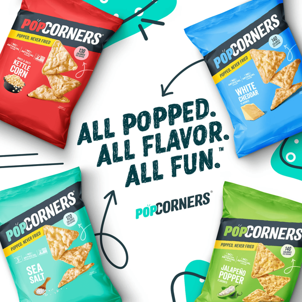 Чипсы PopCorners White Cheddar Flavored Chips 198.4г 10369 фото