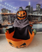 Цукерниця Halloween Страшний гарбуз зі звуком та ефектом руху 9234 фото 7