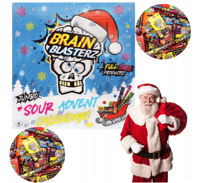 Адвент-календар Brain Blasterz Jumbo Advent Calendar 306г 9630 фото