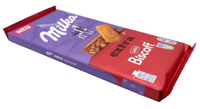 Шоколад Milka Extra Lotus Biscoff 190г 9677 фото