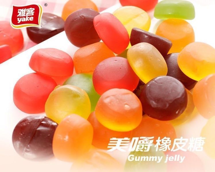 Жевательные конфеты Yake Meijue Gummy Jelly Grape 100г 8665 фото