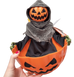 Цукерниця Halloween Страшний гарбуз зі звуком та ефектом руху 9234 фото 6