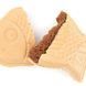 Японские вафли Meito Pukupuku Tai Taiyaki Chocolate 6142 фото 4