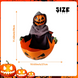 Цукерниця Halloween Страшний гарбуз зі звуком та ефектом руху 9234 фото 3
