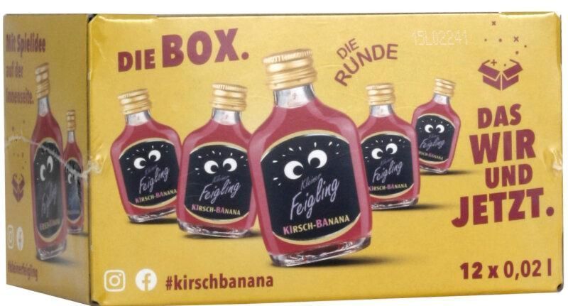Ликер Kleiner Feigling Kirsch Banana 12 x 20мл 6708 фото