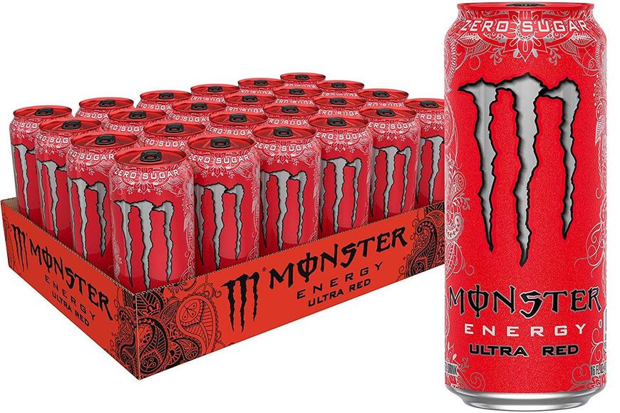 Енергетик Monster Energy Red Ultra 500ml 2385 фото