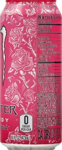 Энергетический напиток Monster Energy Zero Ultra Rosa 500 ml 5103 фото
