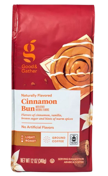 Мелена кава Good & Gather Naturally Flavored Cinnamon Bun 340г 8345 фото