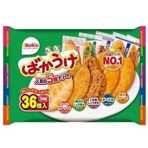 Рисові крекери Kuriyama Bakauke Senbei Rice Assort 4936 фото