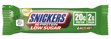 Шоколадный батончик Snickers Hi Protein Low Sugar Hazelnut Bar 57г 10343 фото