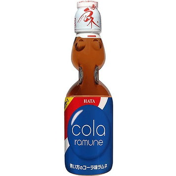 Японська газована вода з кулькою Ramune Cola 200ml 1961 фото