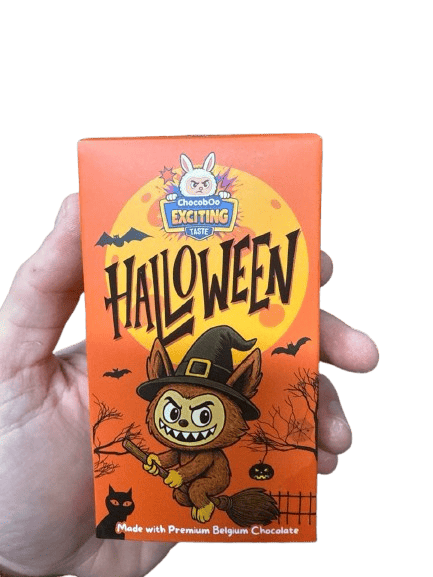 Шоколад Лабубу ChocobOo Exciting Taste Halloween Chocolate 40г 9408 фото
