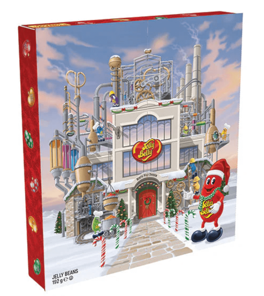 Адвент Календарь Jelly Belly Jumbo JB Factory Jelly Beans желейные бобы 192 г. 7573 фото