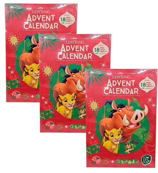 Адвент-календарь  Король Лев The Lion King Advent Calendar с пастилой и татуировками 180 г. 7723 фото