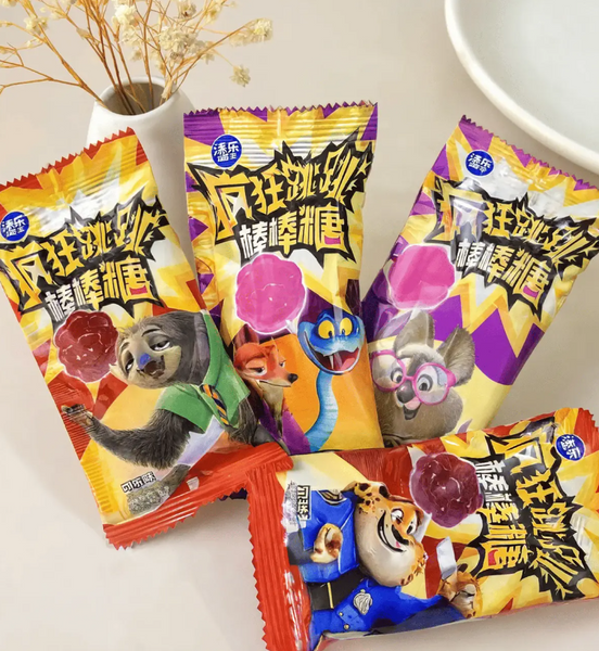Льодяники Tala's Zootopia 2 Lollipop Grape Cola Flavor 56г 11238 фото