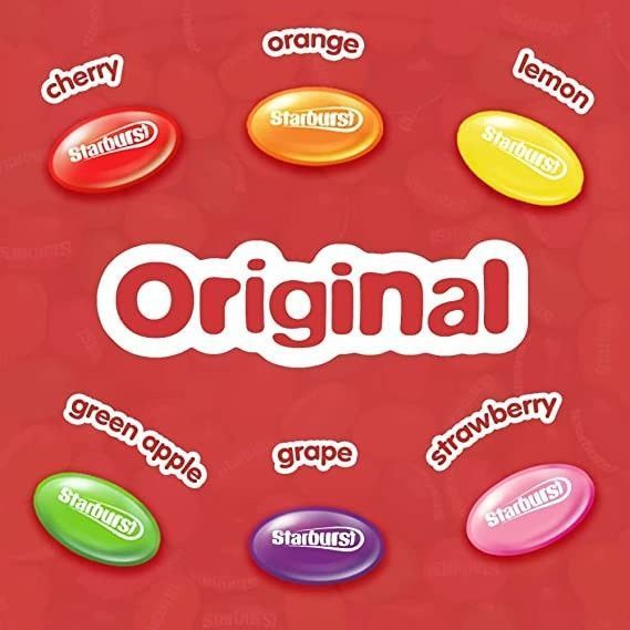 Драже Starburst Original Jelly Beans Chewy Candy 396g 4884 фото