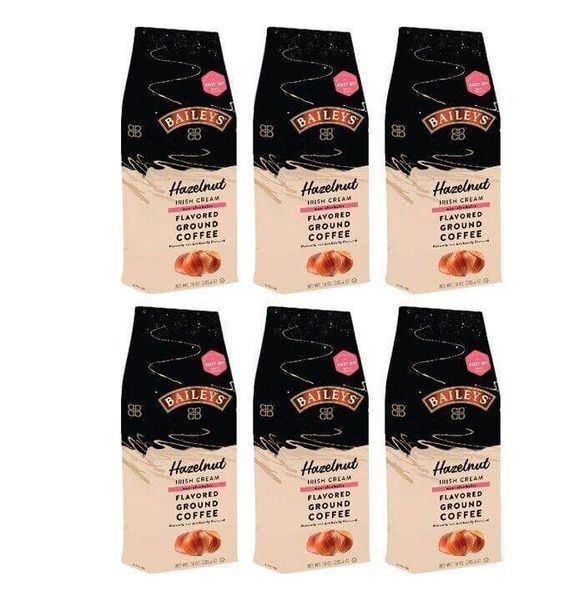 Молотый кофе Baileys Hazelnut Irish Cream Flavour со вкусом лесного ореха  283 г. 6540 фото