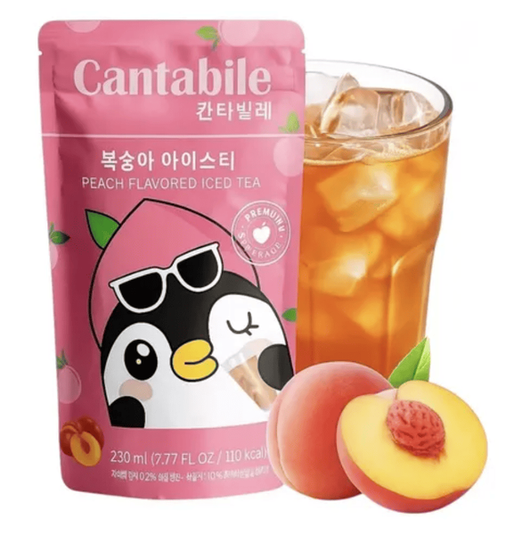 Холодний чай Cantabile Peach Flavored Iced Tea 230мл 10638 фото