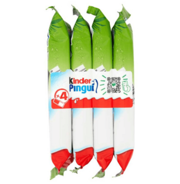 Бісквітні тістечка Kinder Pingui Coco 4шт &times; 30г 10487 фото