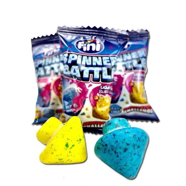 Блок жвачек Fini Destroyer Sour Shock Bubble Gum ассорти вкуса фруктов и ягод вкусом 200 шт. 6140 фото