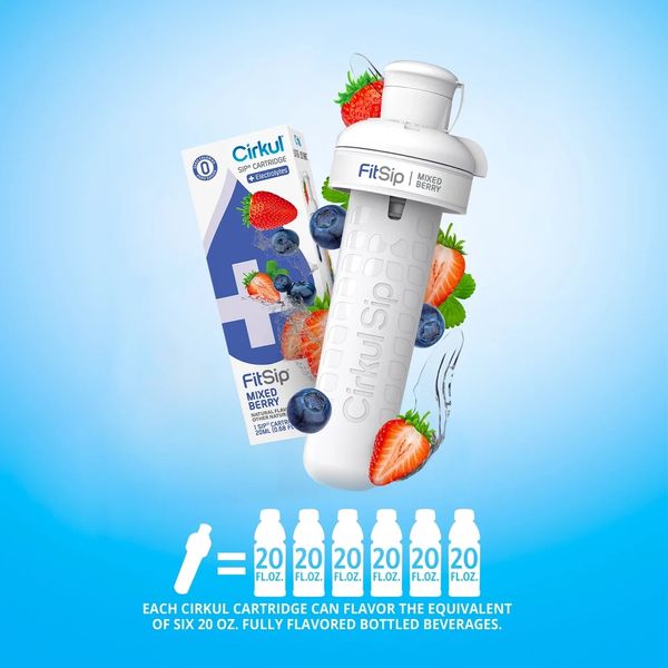 Картридж для напитков Cirkul FitSip Flavor Cartridge со вкусом ягодный микс 1шт 7034 фото