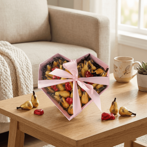 Подарочный набор Abtey Poire Williams & Hershey's Strawberry Hearts 44шт 10989 фото