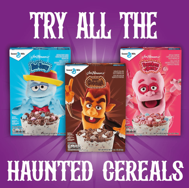 Сухий сніданок General Mills Franken Berry Halloween Cereal 291г 4035 фото