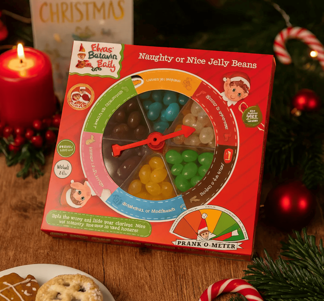 Игра с конфетами Elves Behavin&rsquo; Badly Naughty Or Nice Bean Game 100г 9358 фото