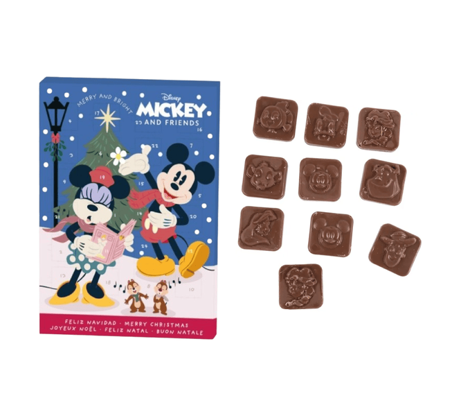 Адвент-календар Disney Mickey Mouse and Friends Milk Chocolate Advent Calendar 50г 9746 фото