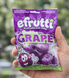 Жевательные конфеты EFrutti Gushing Grape Gummies Candy 75г 10890 фото 4
